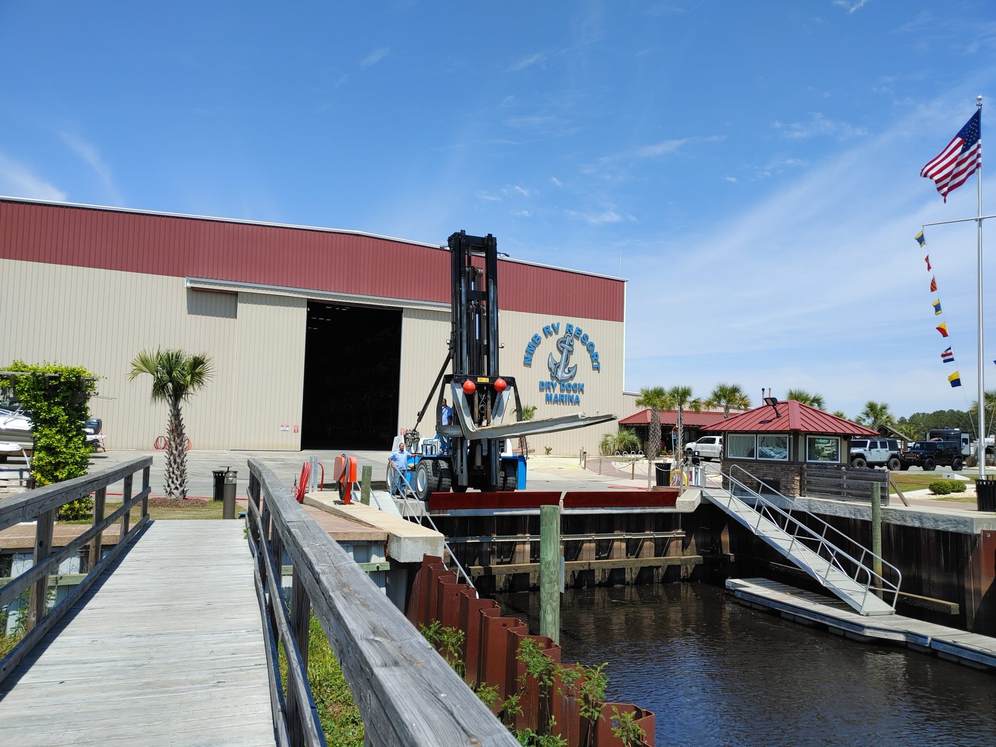 Dry Dock Marina Gallery North Myrtle Beach RV Resort and Dry Dock