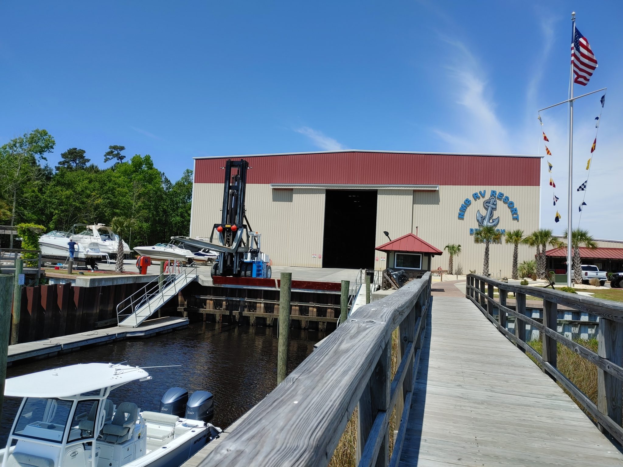 Dry Dock Marina Gallery North Myrtle Beach RV Resort and Dry Dock