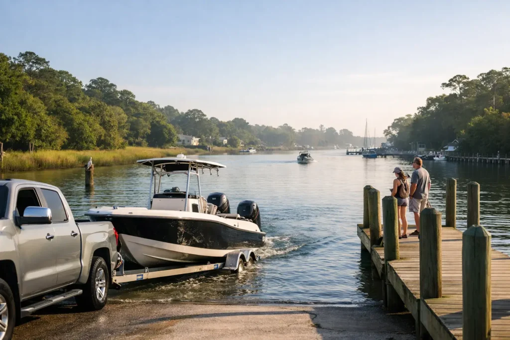 Boat Launch Services Little River Guide