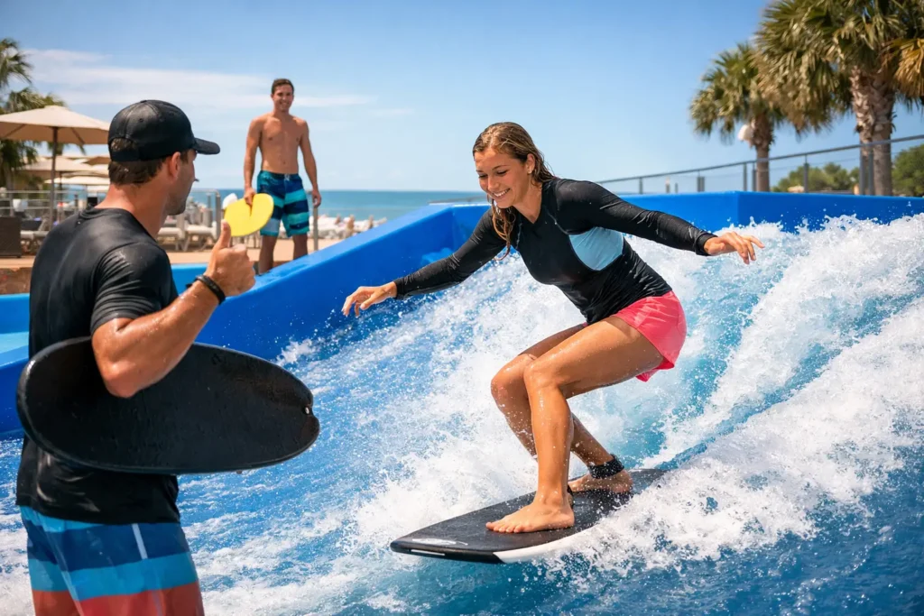 FlowRider Surfing Lessons Myrtle Beach Guide