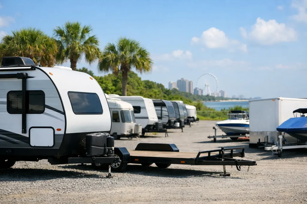 Trailer Storage Near Myrtle Beach That Fits