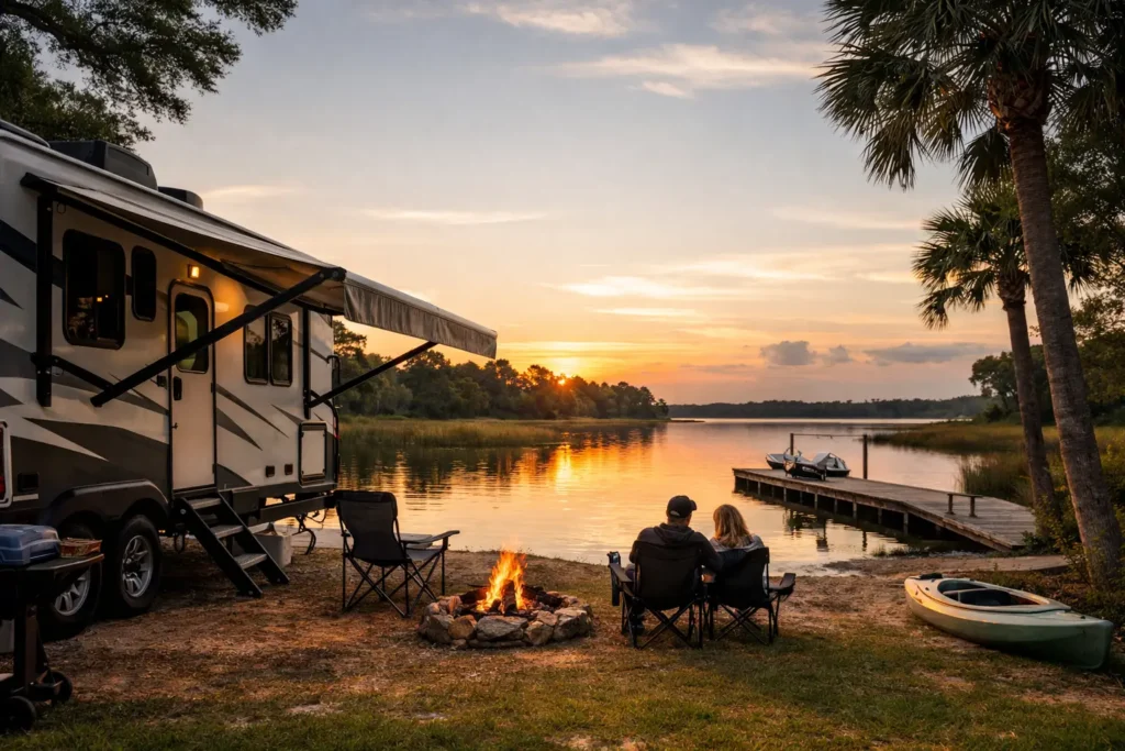 Waterfront RV Camping South Carolina Tips
