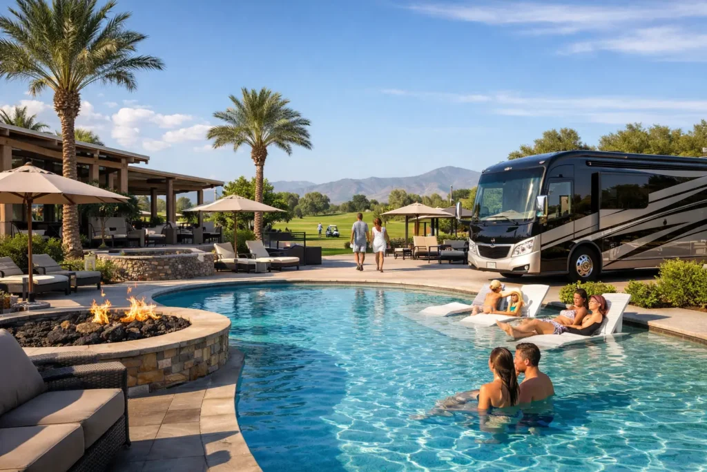What Amenities Do Luxury RV Resorts Offer?